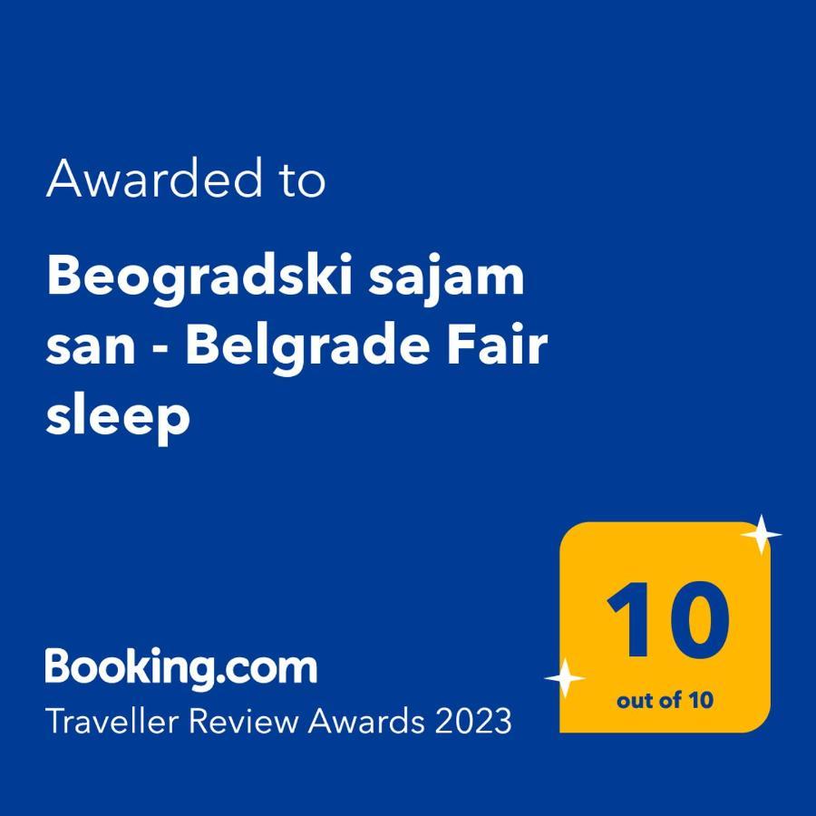 Beogradski Sajam San - Belgrade Fair Sleep Exteriör bild
